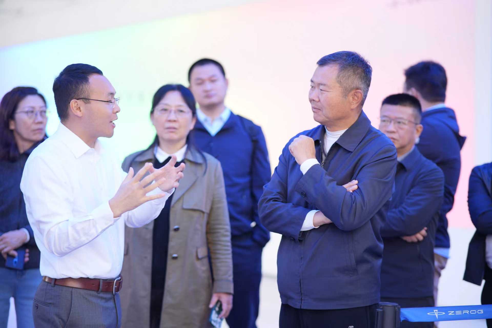 中国民航局原副局长李健一行莅临宝运莱飞机工业调查调研
